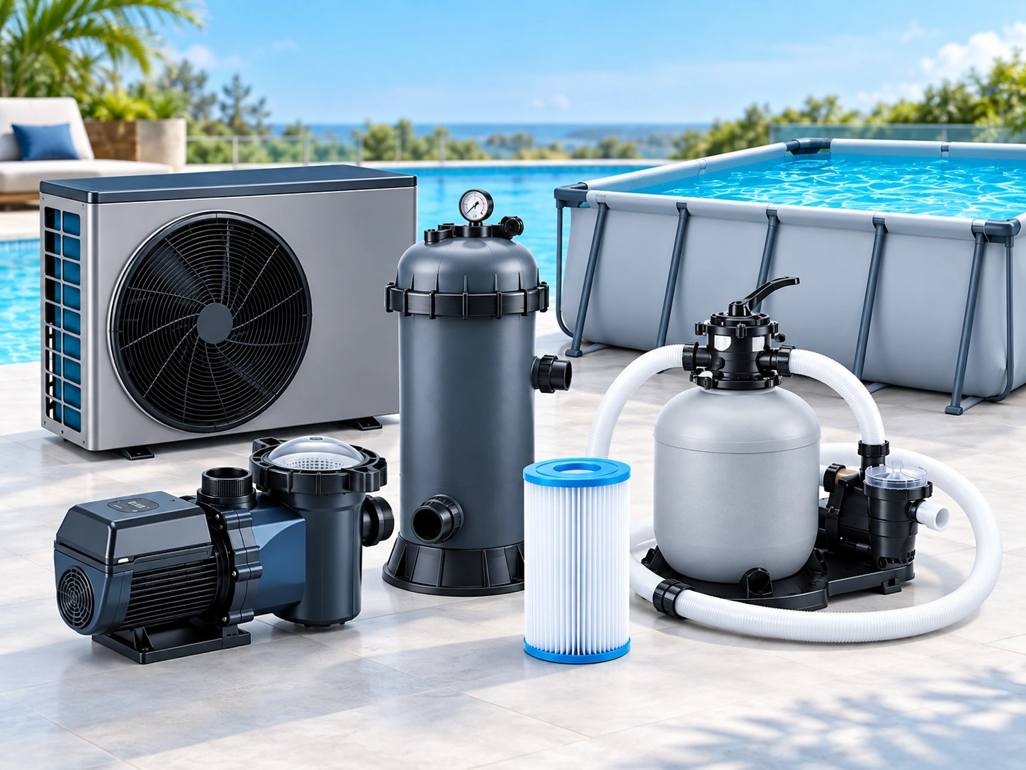 Pumps & pool systems